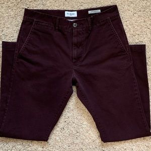 Goodfellow Hennepin Chino Slim fit maroon